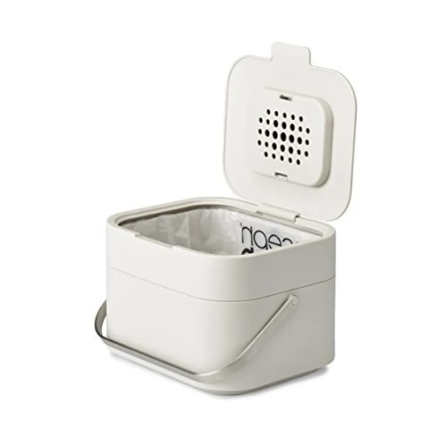 Contenitore Intelligente per Compostaggio Alimentare da Cucina con Filtro Antiodore, 4 Litri/1 Gallone