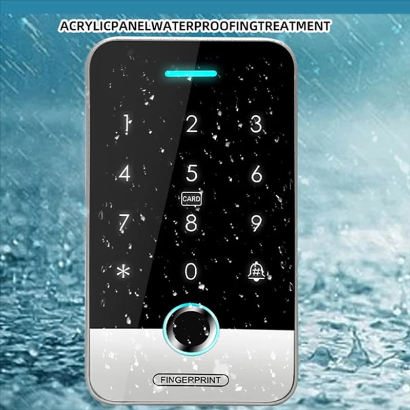 B92B-Ouvreporta Sistema di controllo accessi Tuya NFC Tastiera per impronte digitali 125Khz RFID 13,56Mhz IC Lettore di schede autonomo Sblocco