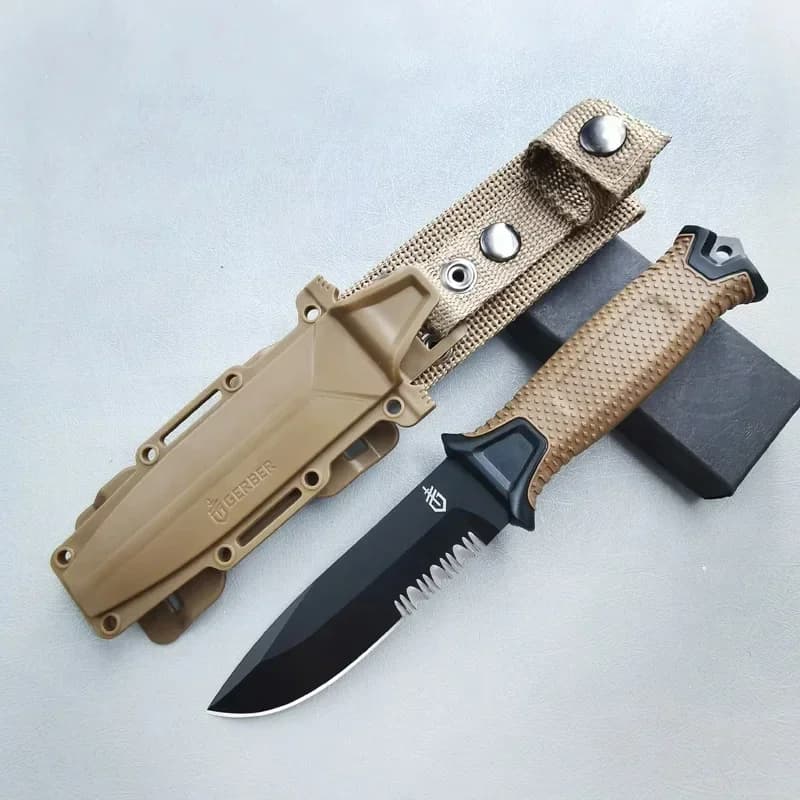Coltello Pieghevole da Esterno Multiuso per Campeggio, Coltello da Sopravvivenza Affilato ad Alta Durezza, Coltello Creativo Portatile in Acciaio Inossidabile per Frutta
