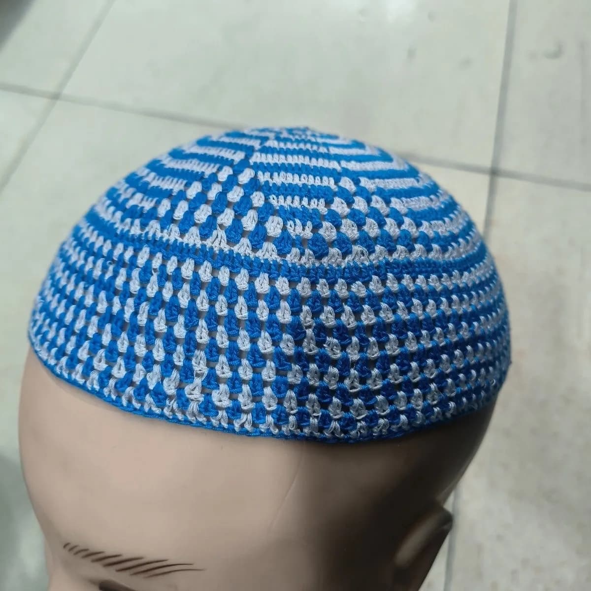 Muslim Caps For Children Men Clothing Skull Prayer Hat Knitted Mesh Kufi Kippah Islamic Saudi Arabia Jewish Summer 0799