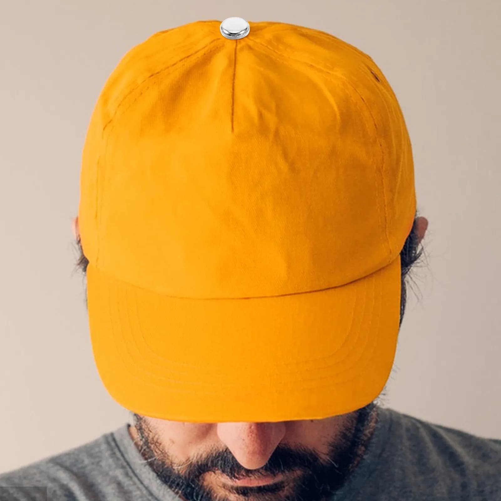 100 Pezzi Cappucci di Ricambio per Bottoni, per Riparazione e Sostituzione Cappelli da Baseball da Donna