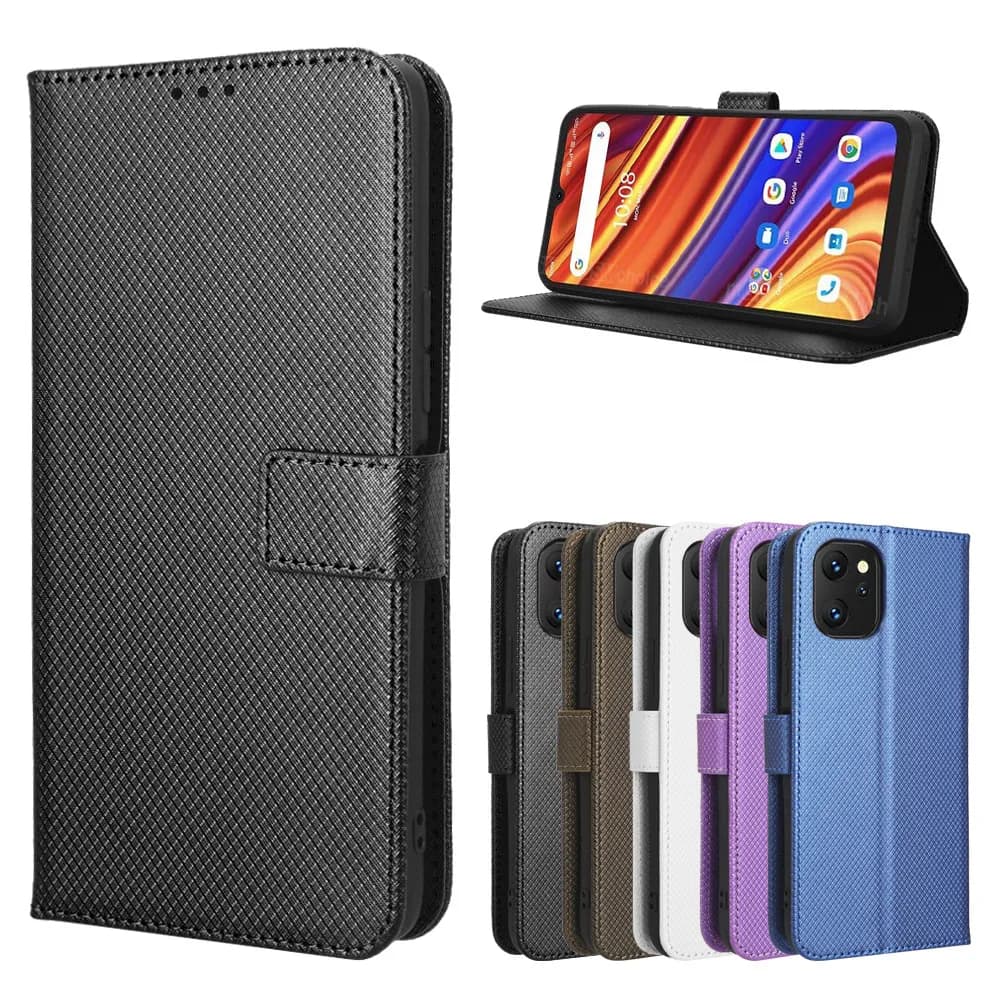 Custodia in pelle Proteggi la copertura per Umidigi F3S Flip Stand Cover per UmidigiF3S F3 S Portafoglio Porta carte Phone Coque