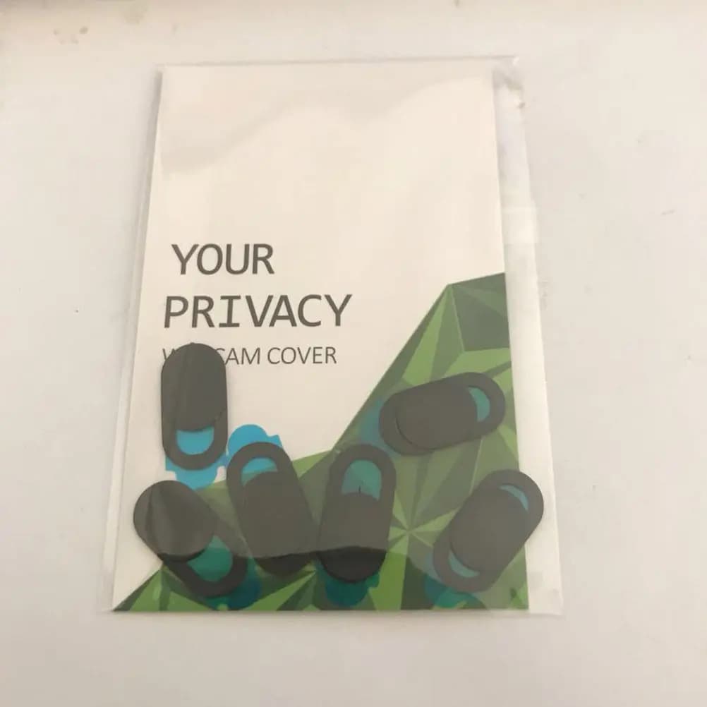 6Pcs Webcam Cover Privacy Protector Ultra Thin ABS Plastic Durable for Laptop Desktop Smartphone Tablet Camera