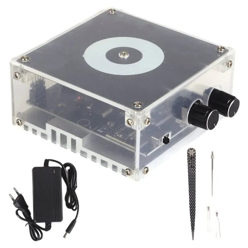 B50B-Artificial Electric Arc For Tesla Coil Bluetooth Music Coil Plasma Wireless Speaker Science Experiments Mode