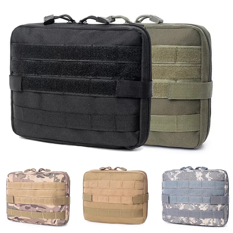 Nuovo Molle EDC Pouch Utility Medical Bag EMT Organizer Outdoor Emergency Pack Kit di ausilio per il pugno Borsa da campeggio Escursionismo Caccia Accessori