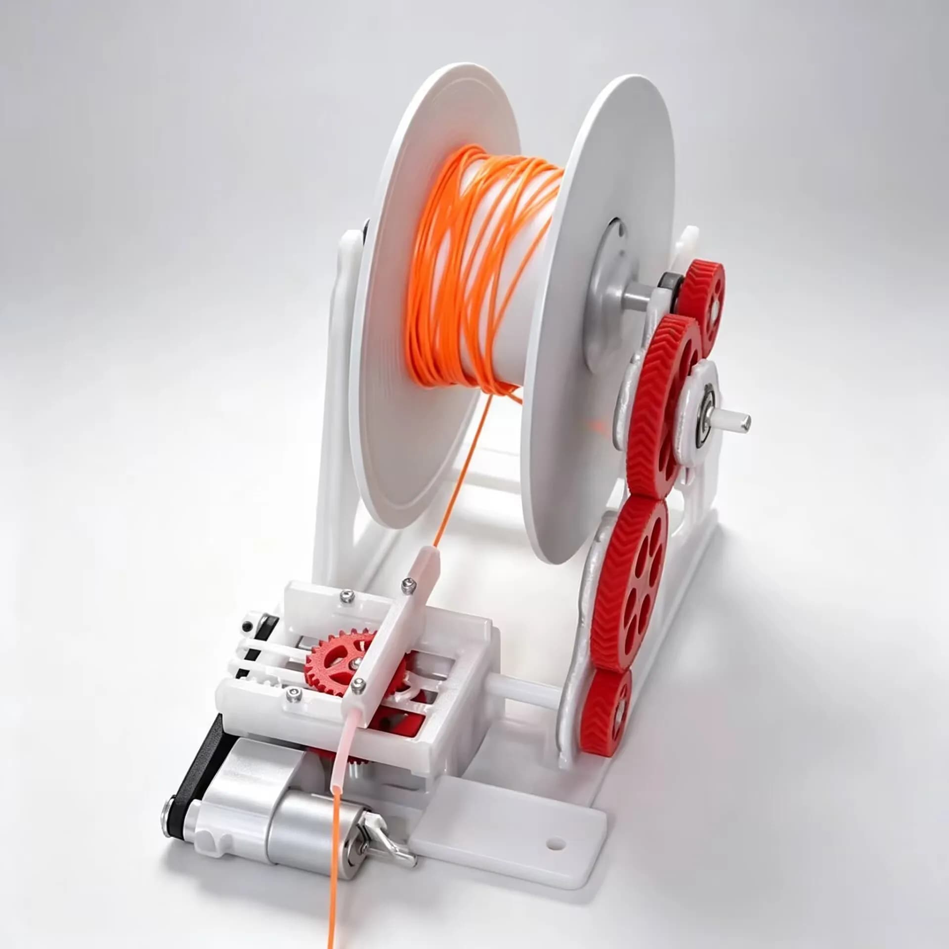 3D Printer Filament Winder,Universal Spool Coiling Tool for PLA PETG ABS,3D Printing Consumable Rewinding Organizer for DIY Work