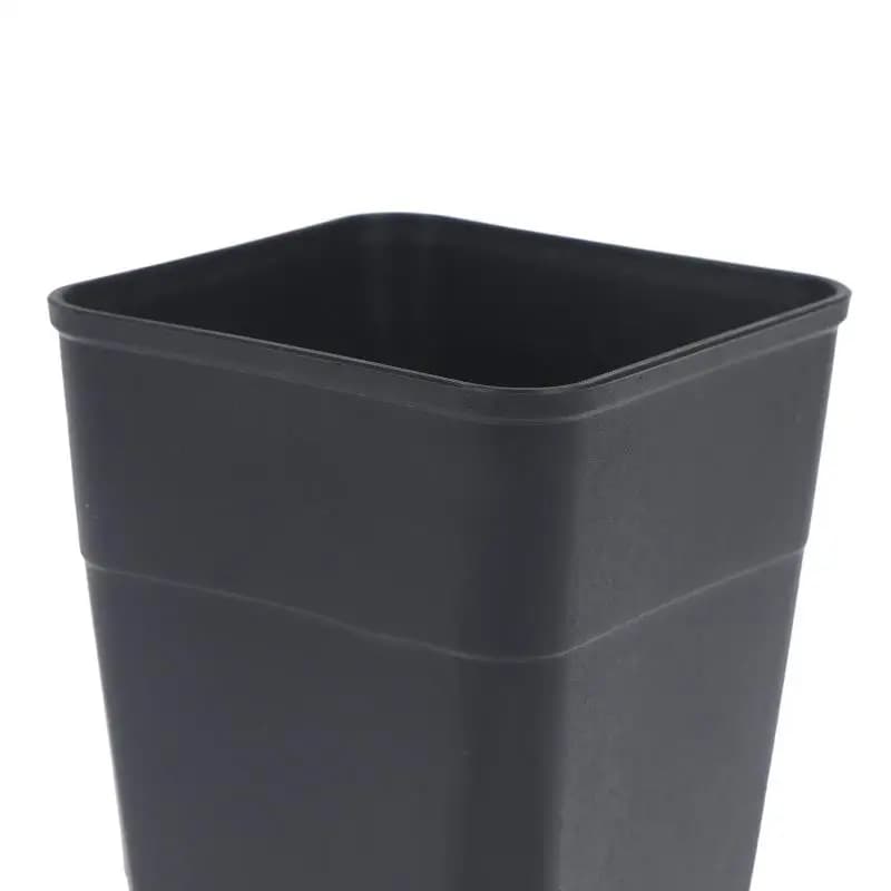 Plastic Vases for Semina and Plantation, Containers Backgrounds for Trees and Flowers, Vases for Black and White Plants