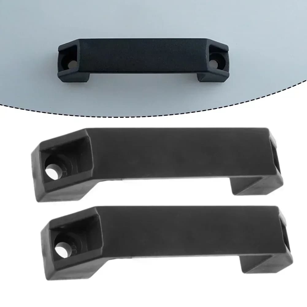 1 pz maniglie per mobili maniglie maniglie per mobili pomello per cassetti maniglie per mobili industriali in plastica nera manopole per guardaroba hardware