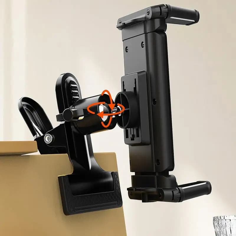 Tabletop Phone Holder Portable Clamp Tablet Mount Adjustable Viewing Angle Art Student Drawing for Sketching Board Phone Stand