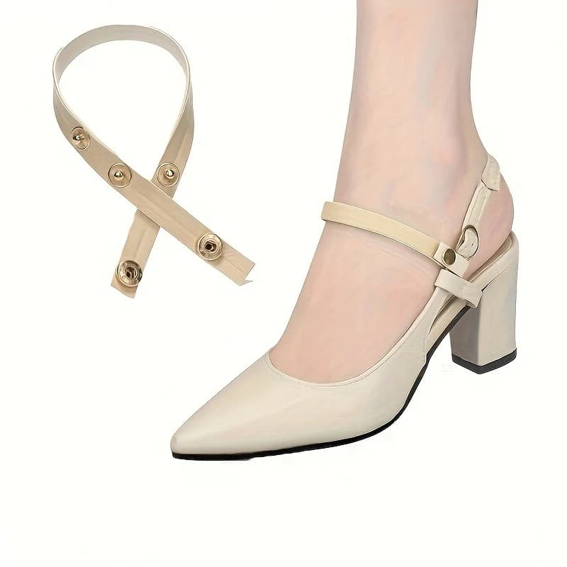 Lacci per Scarpe da Donna per Tacchi Alti, Cinturini Regolabili per Caviglia, Antiscivolo, Elastici per Fissaggio