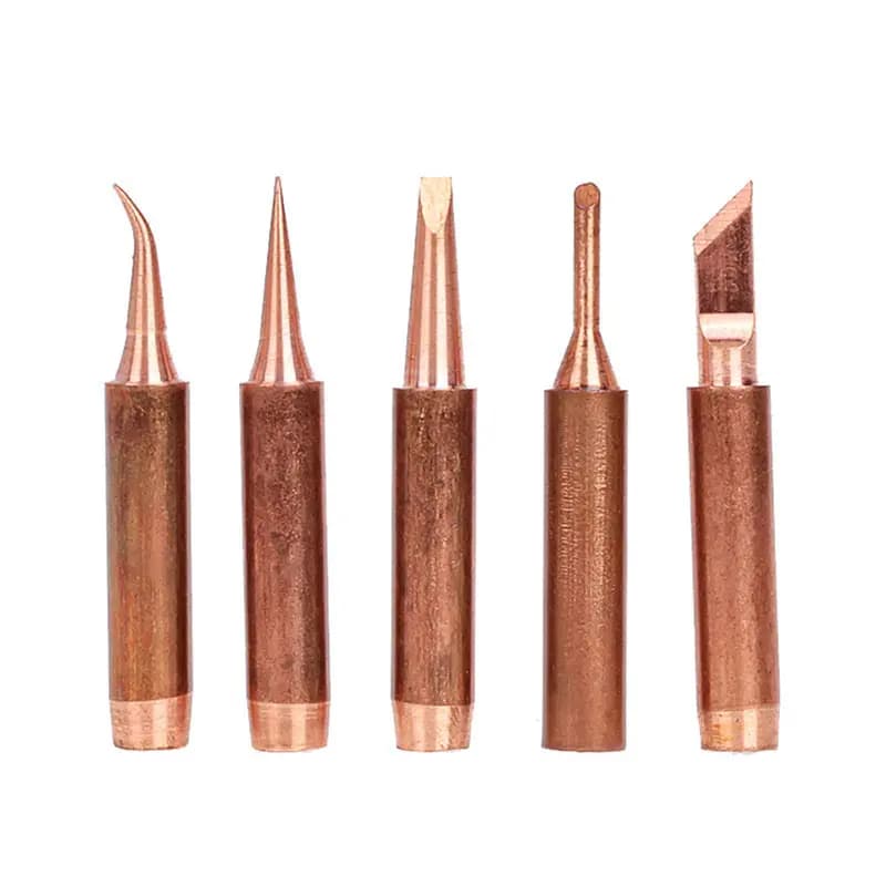 5 pcs 900M-T Pure Copper Sprinkler Head Welding Tools BGA Iron Mark