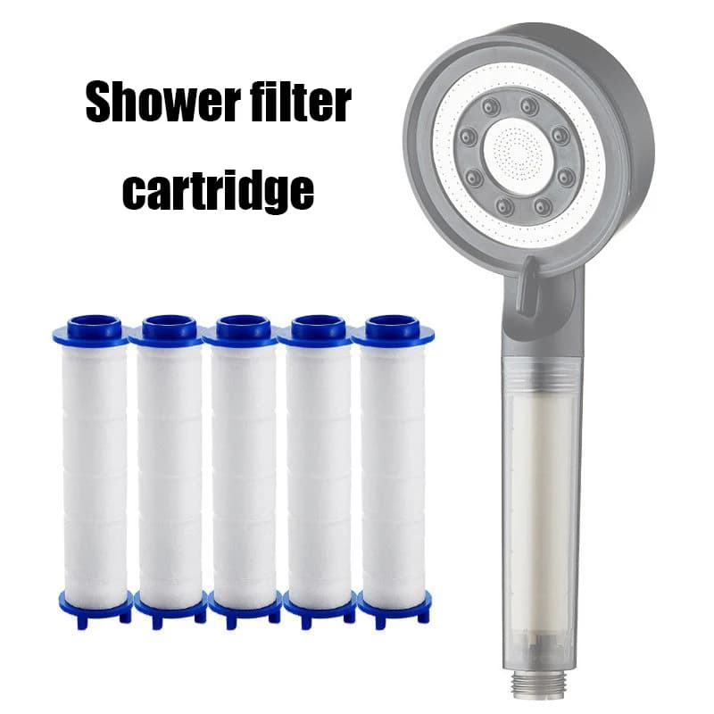 5/10 pezzi filtro di ricambio per soffione doccia cartuccia in cotone PP dedicata per filtro dell'acqua del rubinetto tipo universale