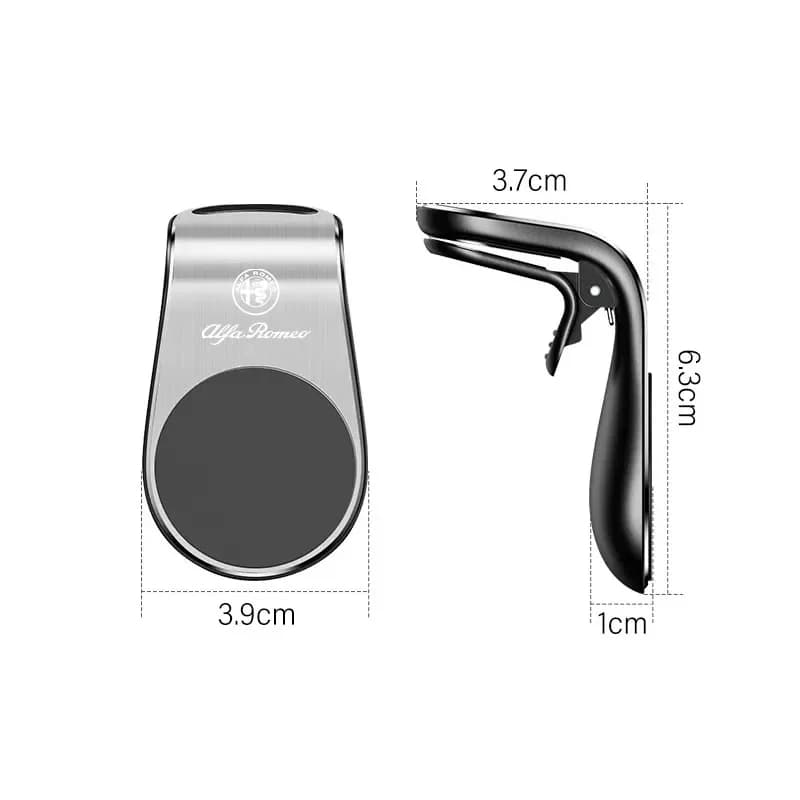 Magnet Phone Holder GPS Stand Air Vent Clip Sticker For Alfa Romeo Giulietta MiTo 147 Giulia 156 159 Stelvio Tonale 33 Stradale