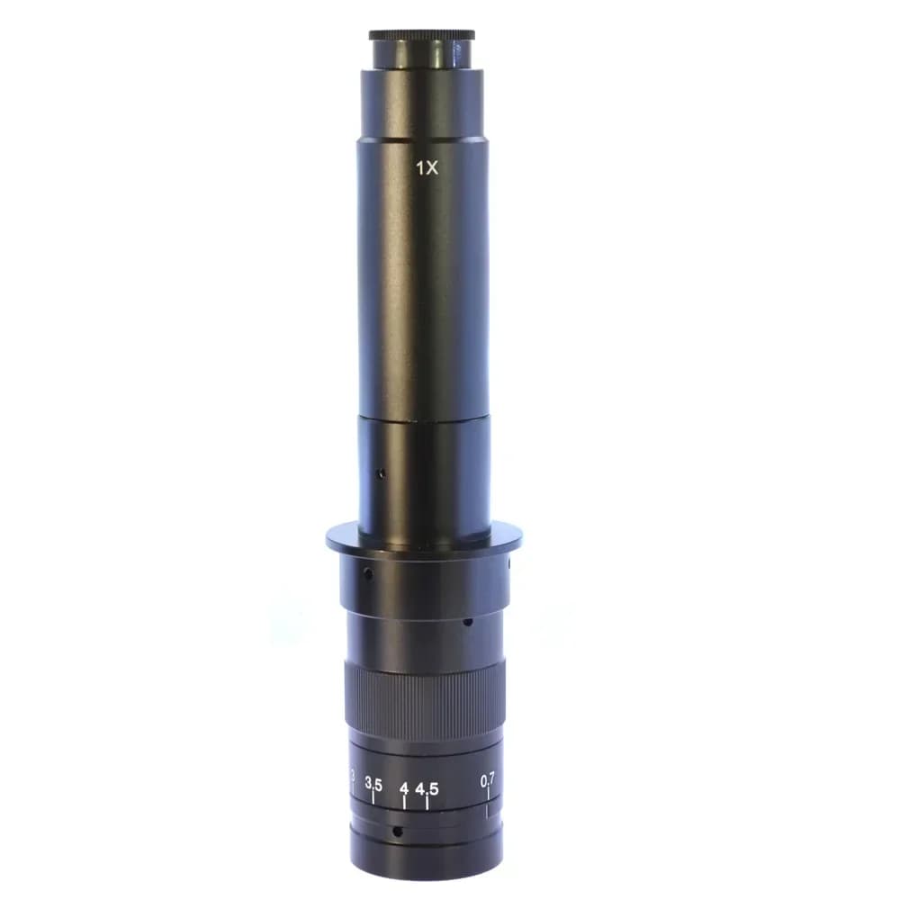 Adattatore per Lenti in Vetro HAYEAR Max 300x Zoom C-mount, Adattatore 4.5X per Microscopio Industriale, Oculare Ingranditore per Fotocamera