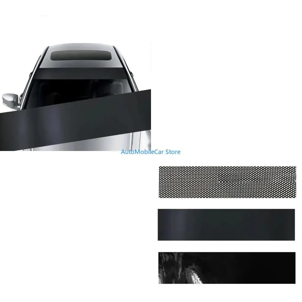 G8TE Parasole decorativi in ​​vetro anteriore per auto decalcomanie decorative Adesivo adesivo con facile installazione e