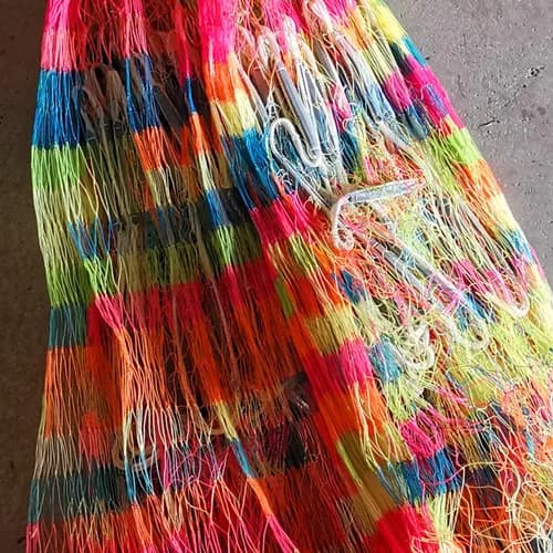 Rete da Pesca Facile da Usare da 3 Metri - Rete da Pesca Intrecciata a Mano in Filo di Cavallo Resistente per Commercio all'Ingrosso ​