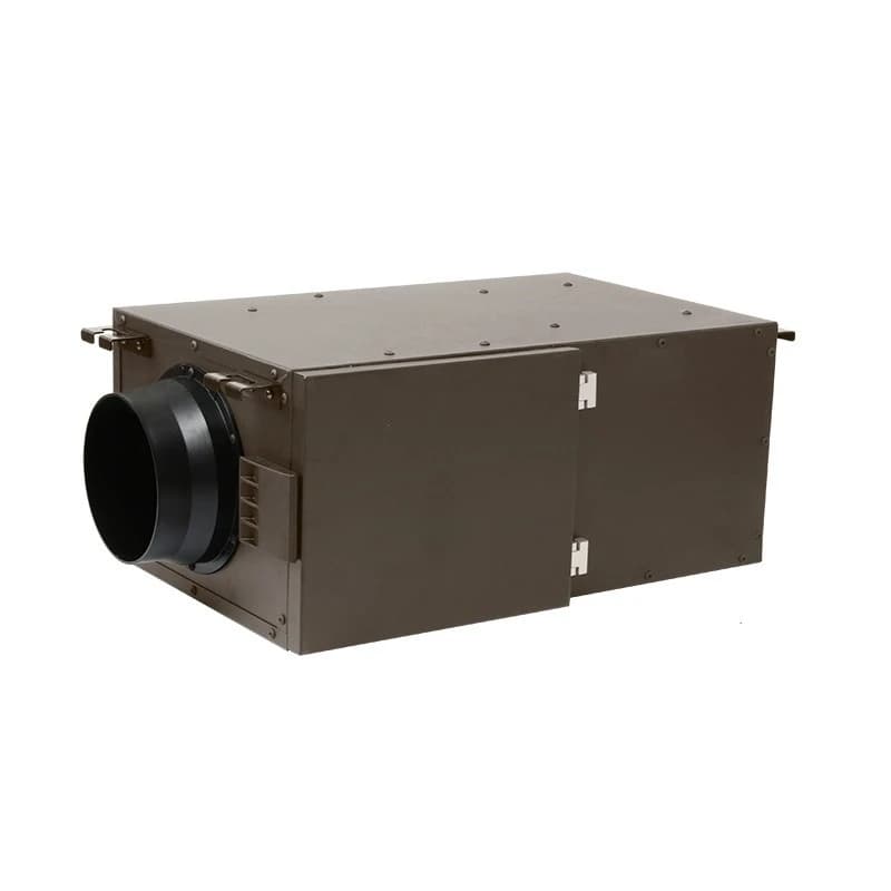 One-way flow fresh fan PM2.5 high-efficiency filtration, commercial silent wall-mounted air purifier