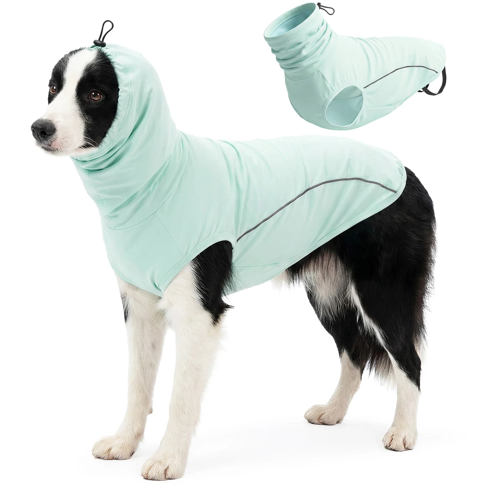 Maglietta per Cani, Gilet Rinfrescante Leggero e Traspirante, T-Shirt per Cani Protezione UV per Tutte le Stagioni, Abbigliamento per Animali Domestici ad Asciugatura Rapida, Morbida e Elastica