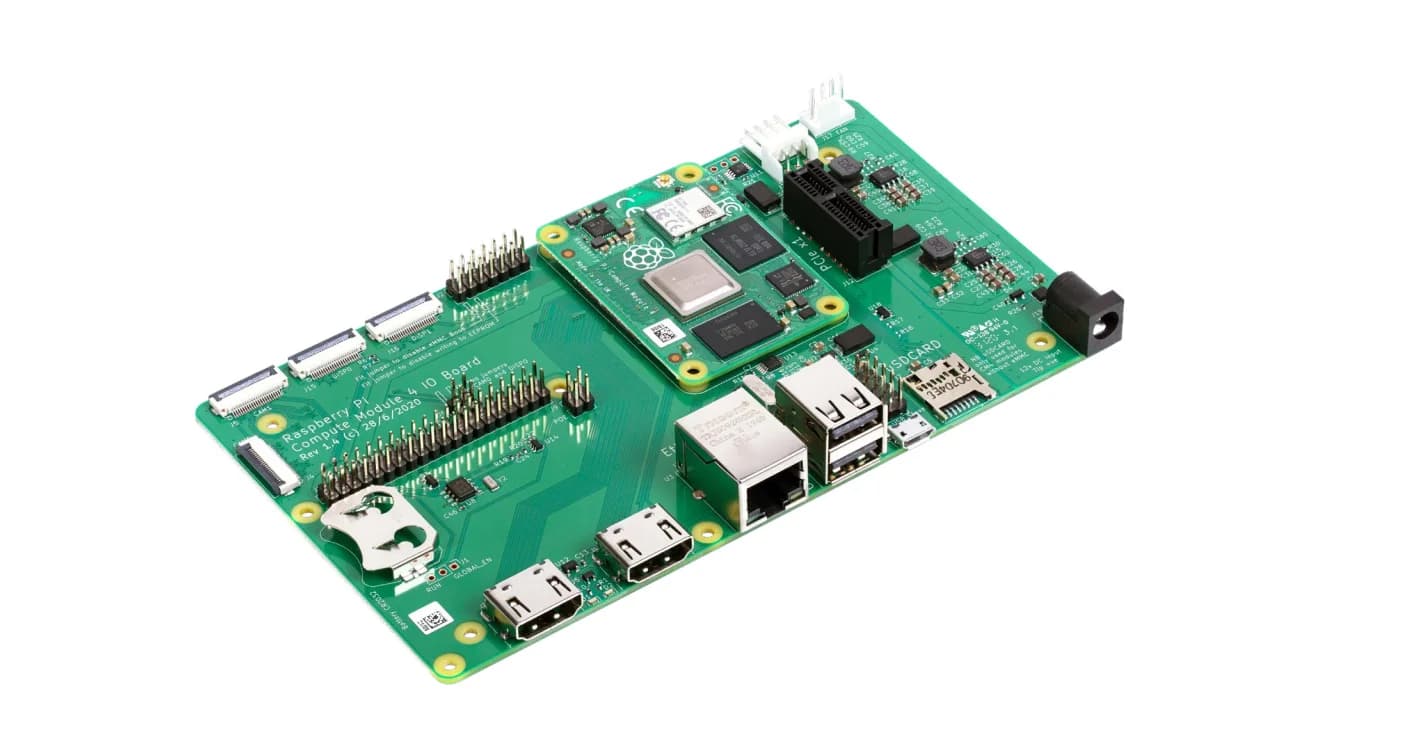 CM4IO Raspberry Pi Module 4 IO Board Compatible with All RPI CM4 Optional Metal or Acrylic Protective Case