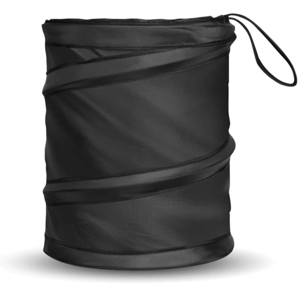 Pattumiera per auto Mini bidone della spazzatura portatile pieghevole con adesivo magico Borsa pop-up resistente all'acqua Contenitore per rifiuti sospeso
