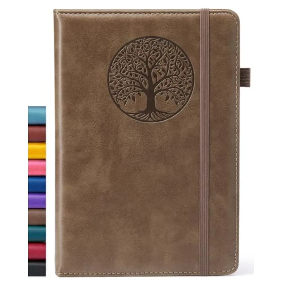 Lined Journal Notebook for Women and Men, Hardcover Leather Journals for Writing, Diary, Note Taking, Work and Travel, A5