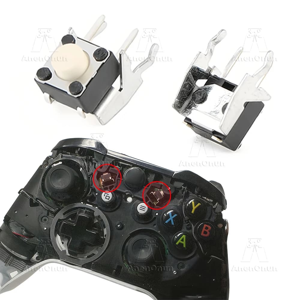 Pulsante Tattile LB/RB Originale di Ricambio per Controller Xbox One/Xbox Series X/Xbox Series S/Xbox 360/Xbox Elite