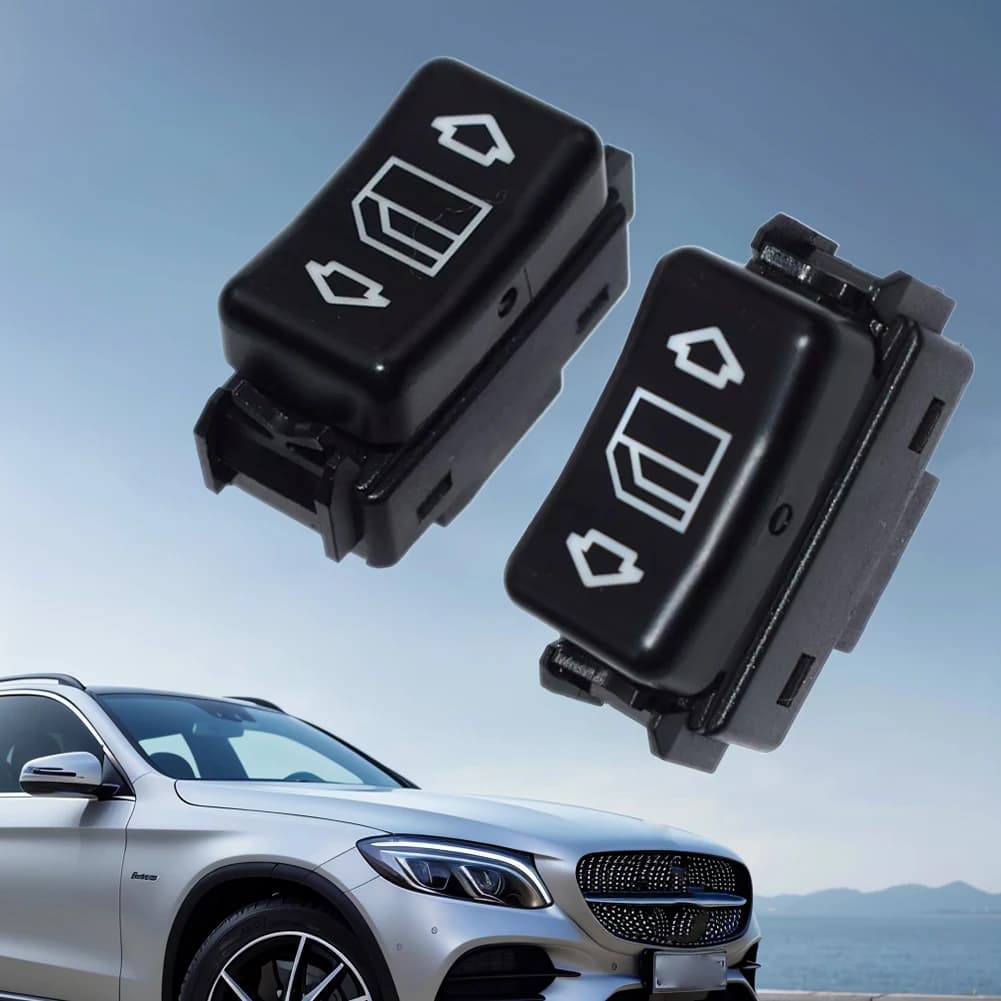 2 pezzi interruttore alzacristallo elettrico di controllo sinistro e destro sostituire 1248204510 1248204610 per Mercedes W124 W126 W201