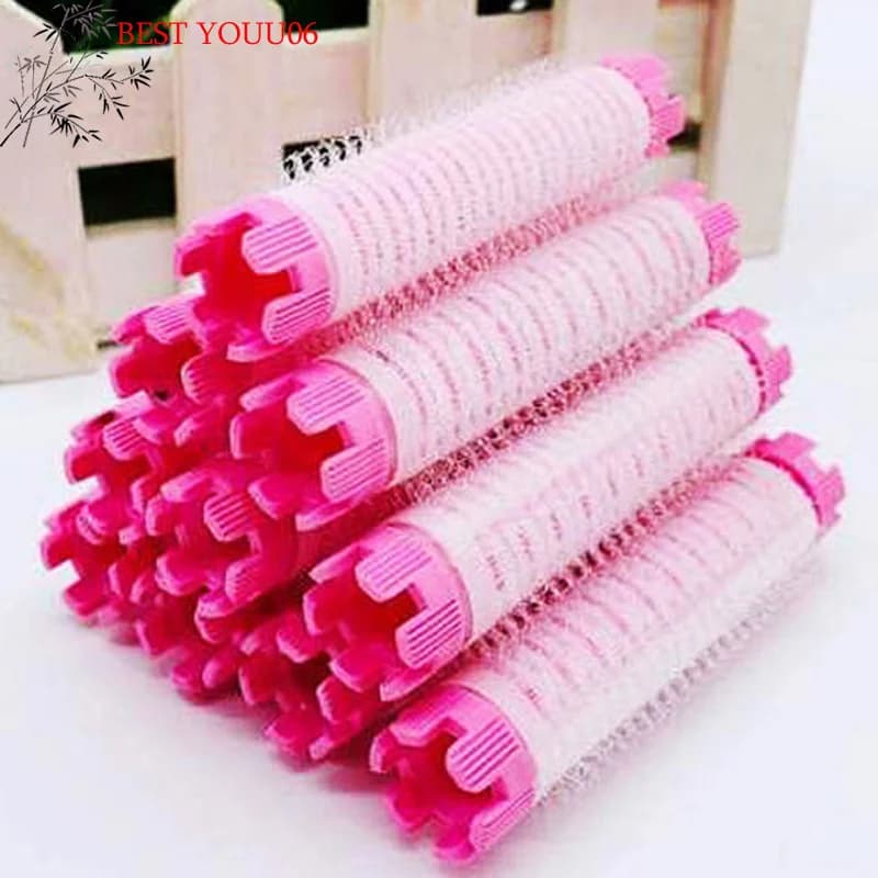 Set of 10 voluminous curlers for hair roots, for permanent and fringe, air bang effect