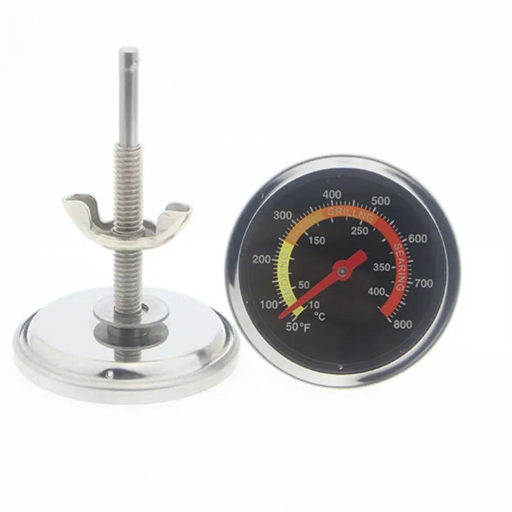 0-400 ° Termometro Istantaneo Serie C, Impermeabile, Sostitutivo, Misuratore di Calore per BBQ, Durevole, in Acciaio Inossidabile, per Campeggio