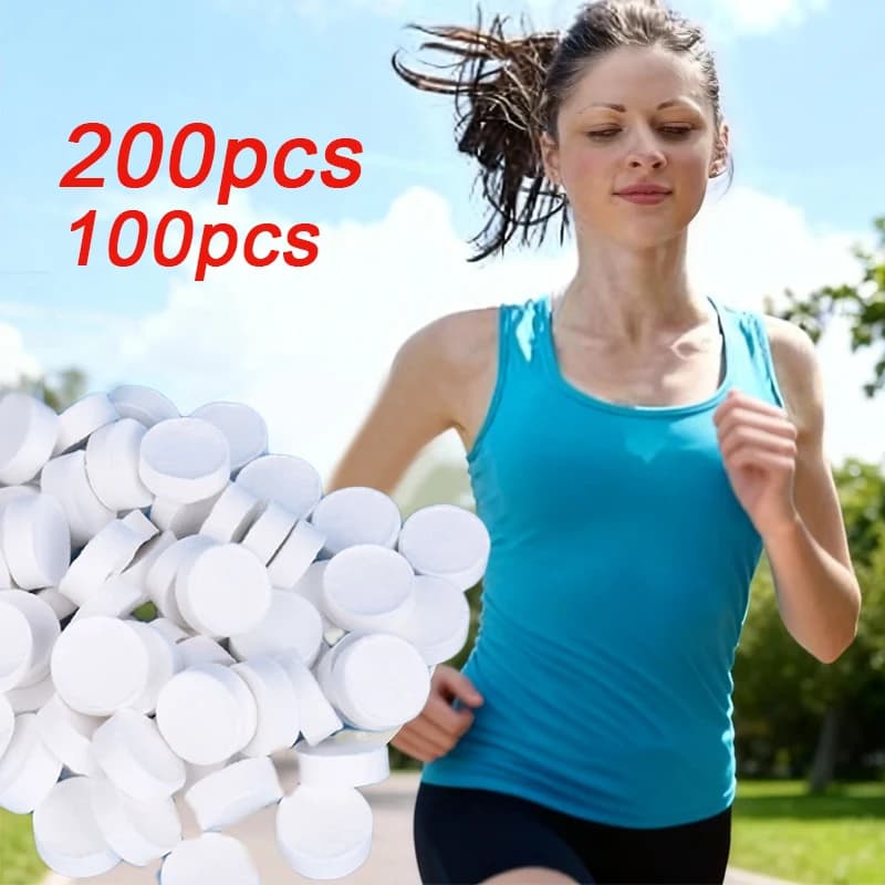 Salviette Compresse Monouso Portatili in Cotone per Viso, Viaggi, Campeggio, Escursionismo, Sport, Bellezza, Casa e Mani