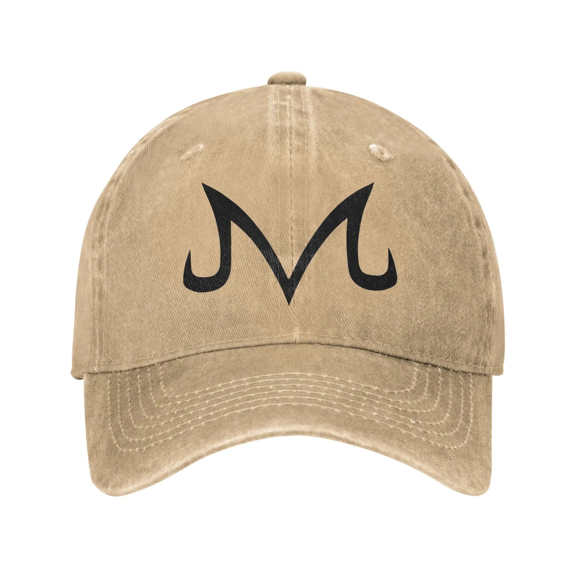 Cappellino da Baseball Dragon Ball Majin per Uomo e Donna, Cappello in Denim Effetto Vissuto, Classico per Corsa e Golf, Regolabile