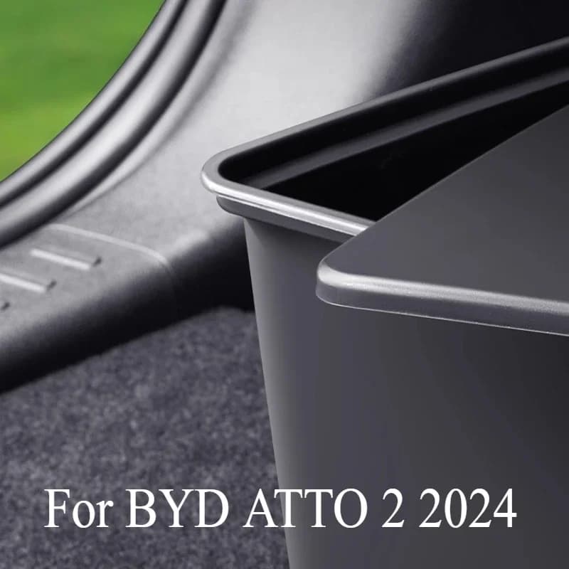 Per BYD YUAN PRO ATTO 2 2024-2025 Tronco Scatola di Immagazzinaggio Laterale di Stoccaggio Tasche Laterali Barile Modifica Interni Interni