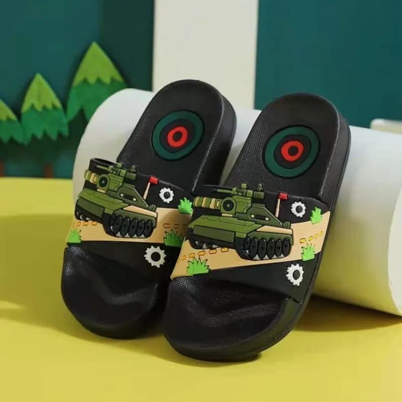 Nuove Ciabatte Estive 2026 per Bambini 3-12 Anni, Antiscivolo, Suola Morbida, Design 3D Cartone Animato Avventura, Modello Genitore-Figlio ​