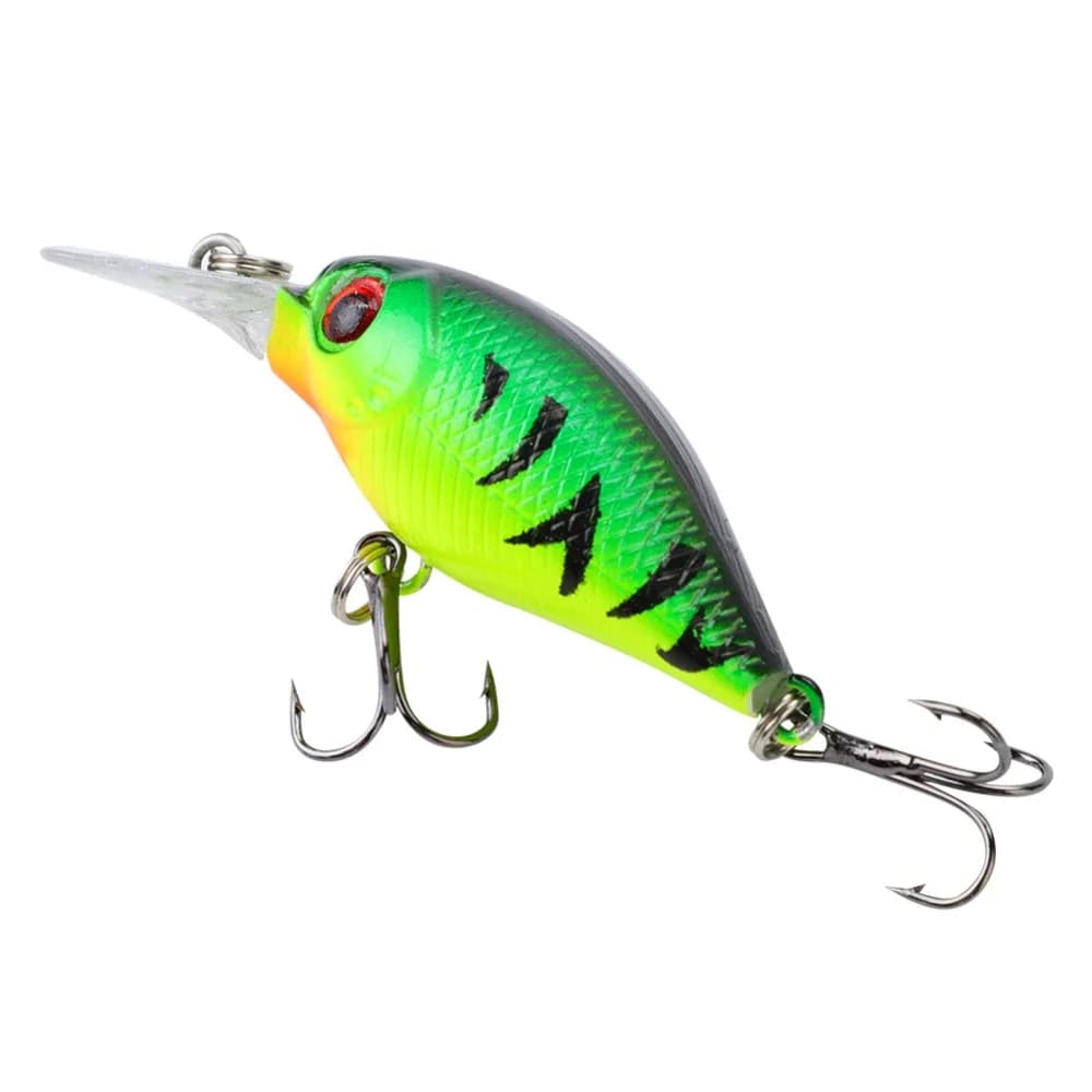 5PCS Lifelike ABS Topwater Fishing Lures 4.5cm 5cm with Hooks Artificial Hard Baits Lightweight Hard Baits Freshwater Fishing