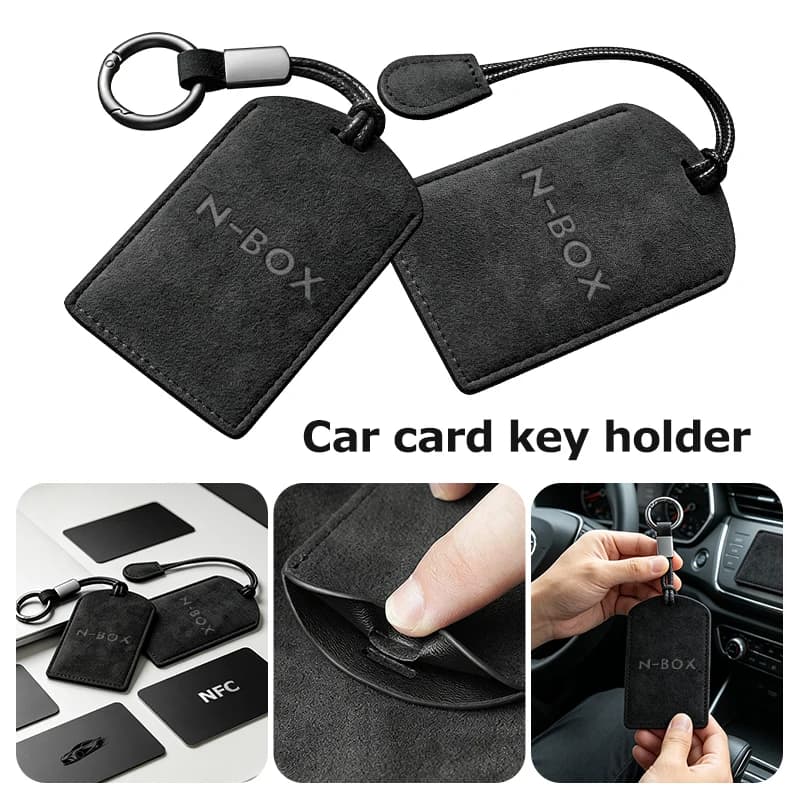 For Honda Car Smart Remote Key Card Cover Case Key Bag Shell Holder Protection Civic accord fit jazz pilot CRV odyssey passport
