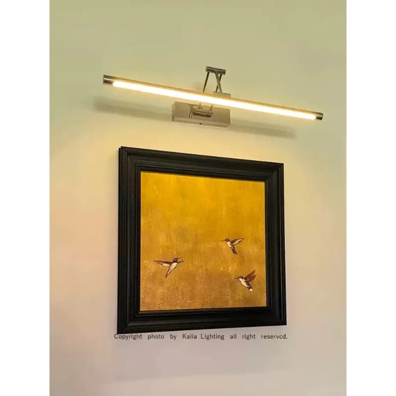 Universe Grocery Store Bathroom Mirror Headlight, Bathroom Cabinet, Makeup Mirror Lamp, Telescopic Strip Bedroom Wall Lamp