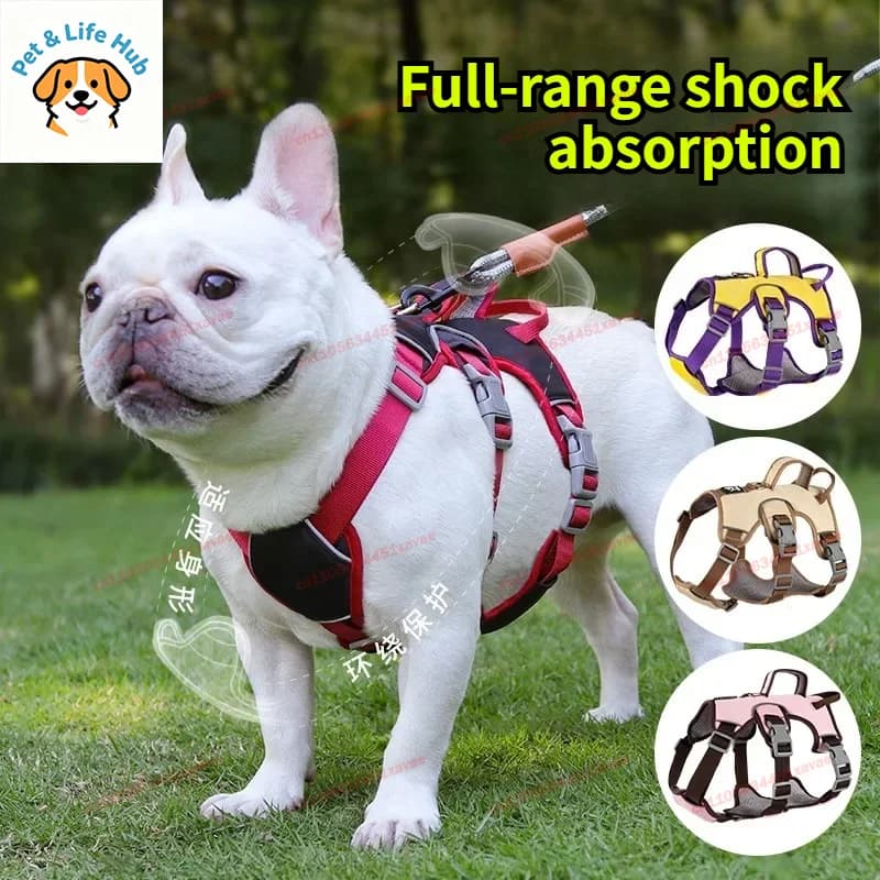 Pettorina per Cani Tipo Gilet, Anti-rottura, Guinzaglio Libero, Accessori per Animali Domestici, Collari per Cani