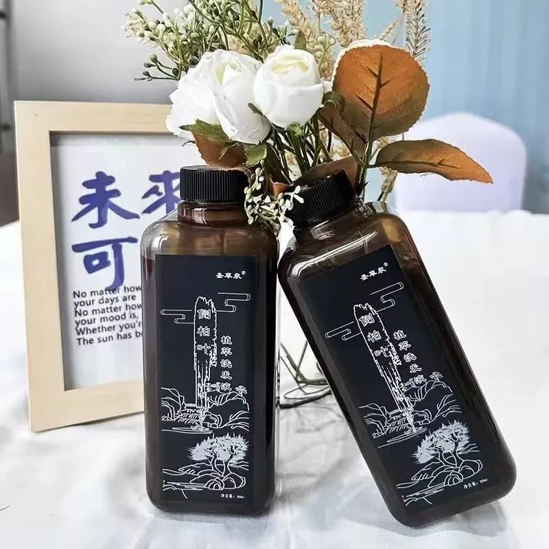Orchidaceae Leaf Usman Shampoo Controllo dell'olio, Controllo della forfora, Shampoo per alleviare il prurito per i capelli delle donne Olio essenziale Cura dei capelli