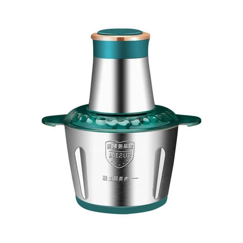M08K Tritacarne elettrico in acciaio inossidabile Frullatori da 3 litri Multifunzione Chopper per verdure Affettatrice Smerigliatrice domestica Spina europea