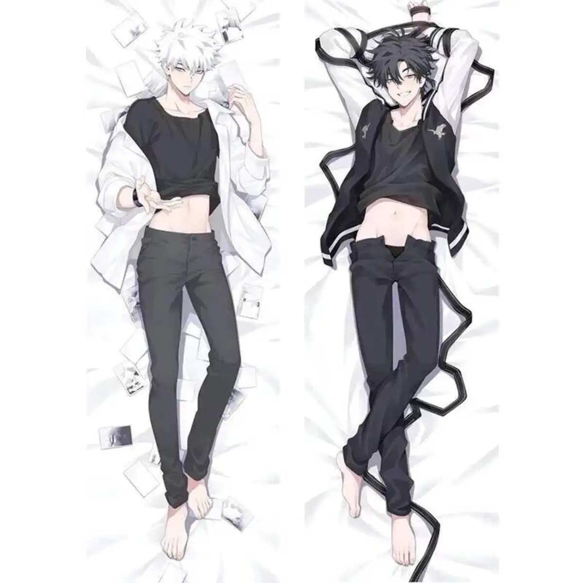 Anime 60X180cm Dakimakura Time Agent Shi Guang Dai Li Ren Pillow Case Hing Body Otaku Waifu Bedding Decor