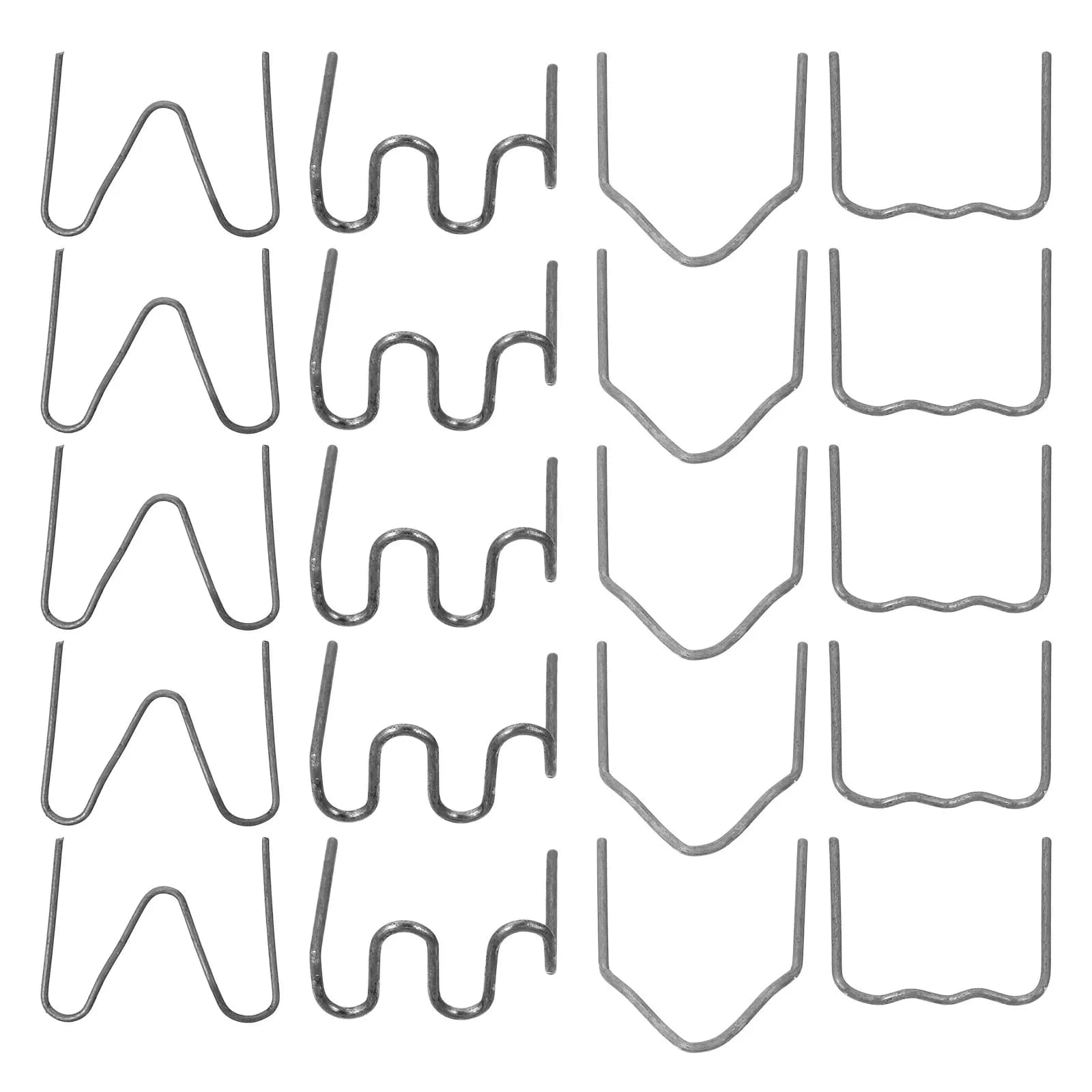 1 Set Plastic Welding Staples Hot Stapler Stainless Steel Repair Machine Auto Bumper Repair Rods Thermal Welding Accessories