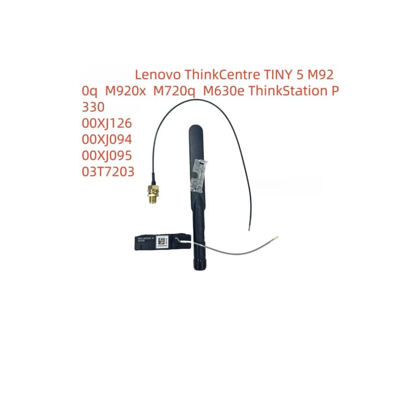Antenna WiFi 00XJ094/00XJ126 per Lenovo ThinkCentre M920x/M920q/M720q/Tiny5 e ThinkStation P330 | Compatibile con M630e/00XJ095/03T7203