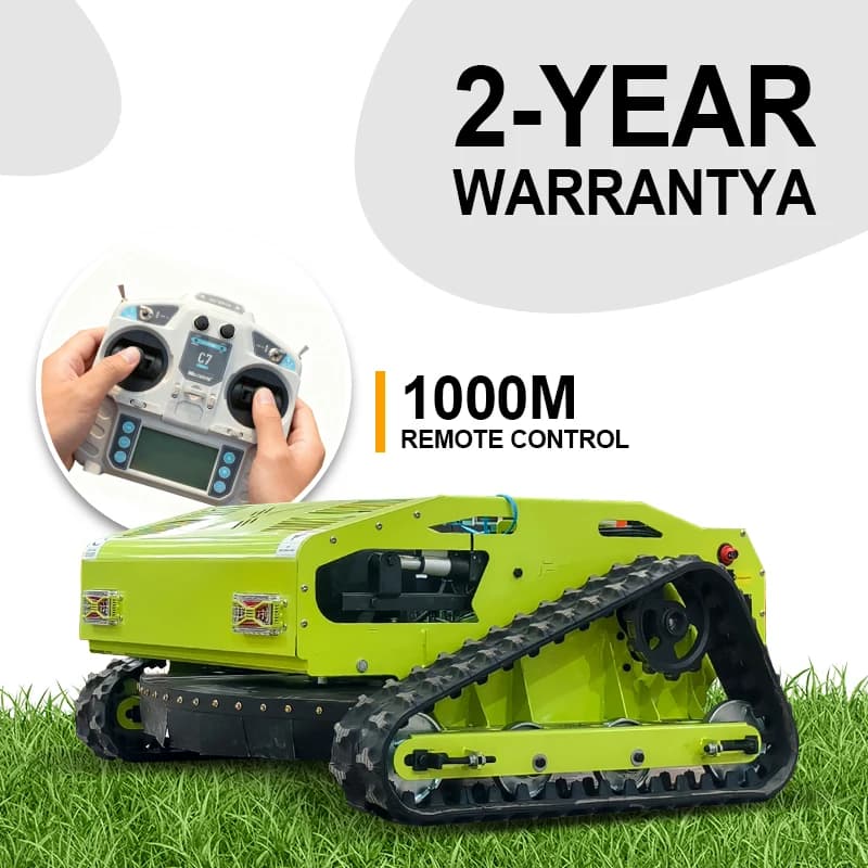 Robot Tagliaerba Automatico Personalizzato con Telecomando, Tagliaerba RC 4WD 45 ° Tagliaerba Radiocomandato per Pendenze Ripide