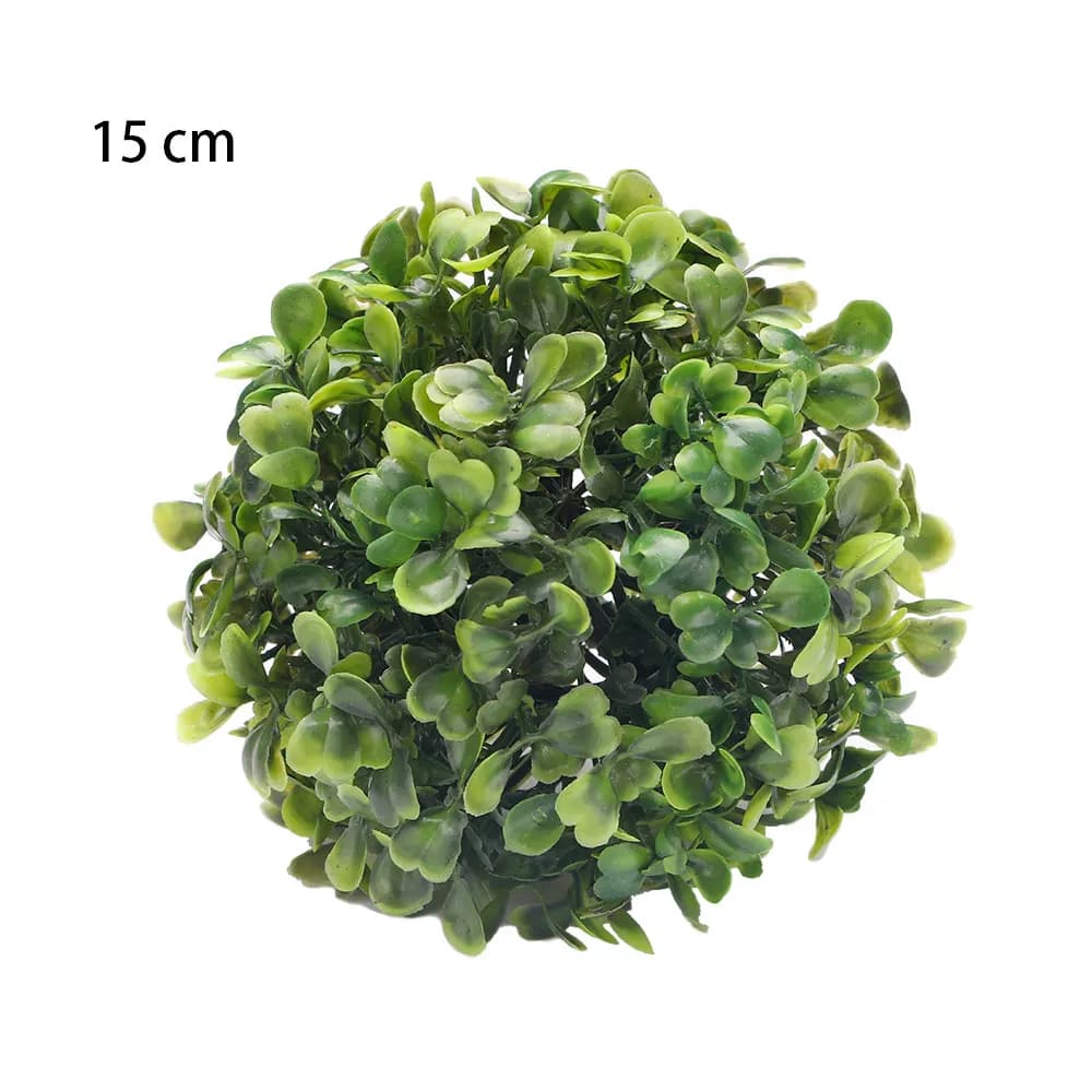 Hanging Diy Home Outdoor Hotel Party Leave Ball Grass Ball Garden Decoration Artificial Plant