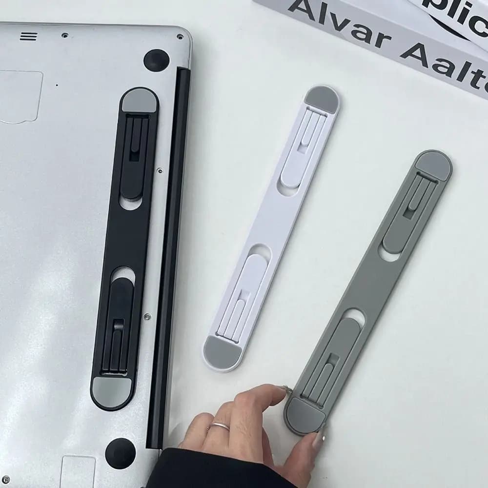 Supporto rialzato invisibile per laptop Cavalletto pieghevole universale per laptop Colori multipli per MacBook/Dell/HP/Lenovo/Samsung