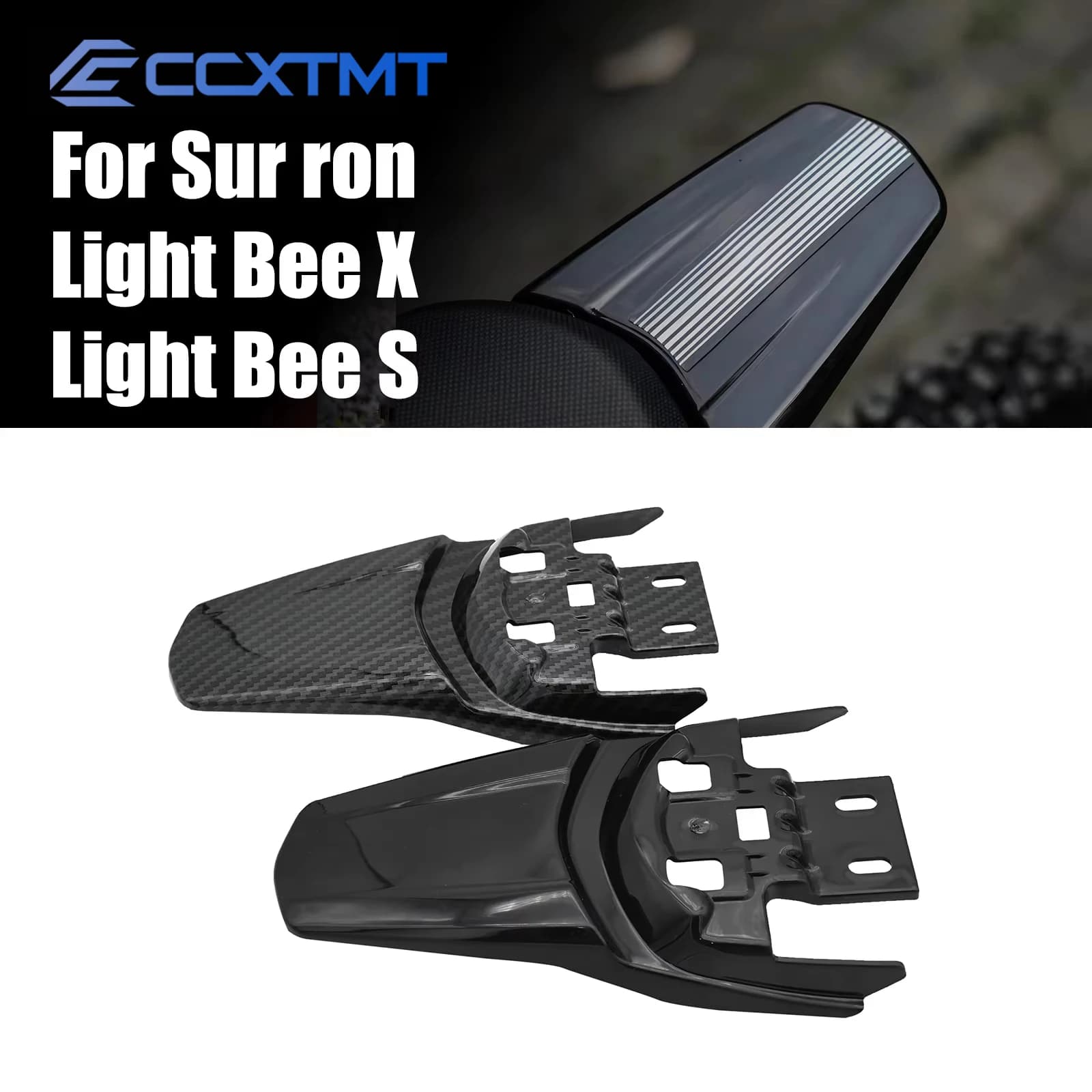 Rear mudguards Motocross fender for Sur Ron Surron Sur-Ron Light Bee X & Light Bee S electric bike mudguards parts mudguard