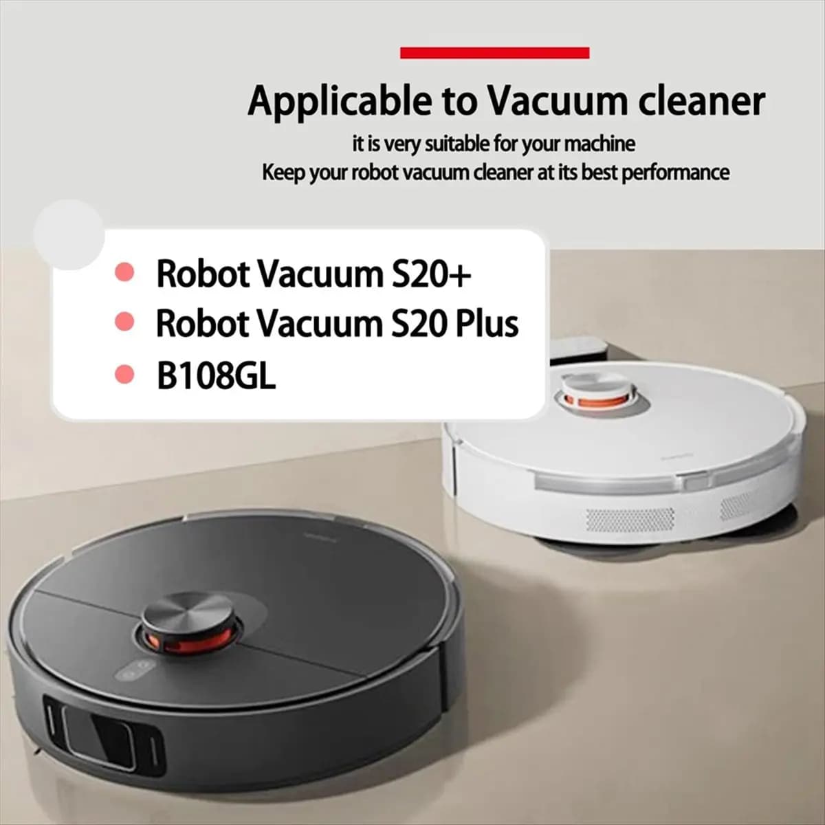 AA97 Sostituzione per S20 Plus S20+ Robot Aspirapolvere B108GL Parti Spazzola laterale principale Filtro Hepa Panno per mop