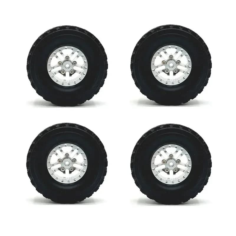 4WD Pneumatico Morsetto Ruote per 1/12 MN82 LC79 MN78 D90 D91 D96 99S WPL Accessori Parti di Aggiornamento Rc Modello Crawler Auto Camion BUGGY