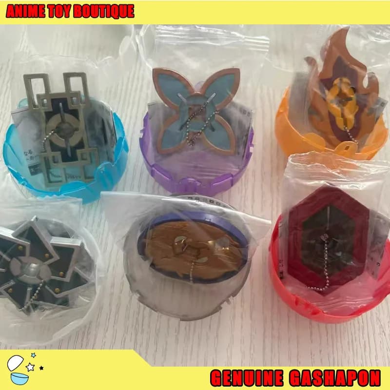 Stasto Genuino Demon Slayer Action Figure Kochou Kyoujurou Mitsuri Gashapon Ruota Sole Coltello Ombrello Manico Ciondolo Originale