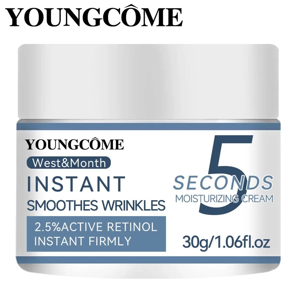 YOUNGCOME Retinolo Crema viso antirughe Riduce la crema antirughe Vitamina C Cura del viso Crema viso idratante Ripara la pelle secca